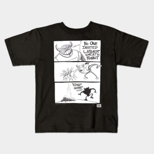 Laser Death Robot Kids T-Shirt